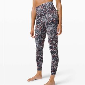Lululemon Align leggings 25" Water Blossom Multi